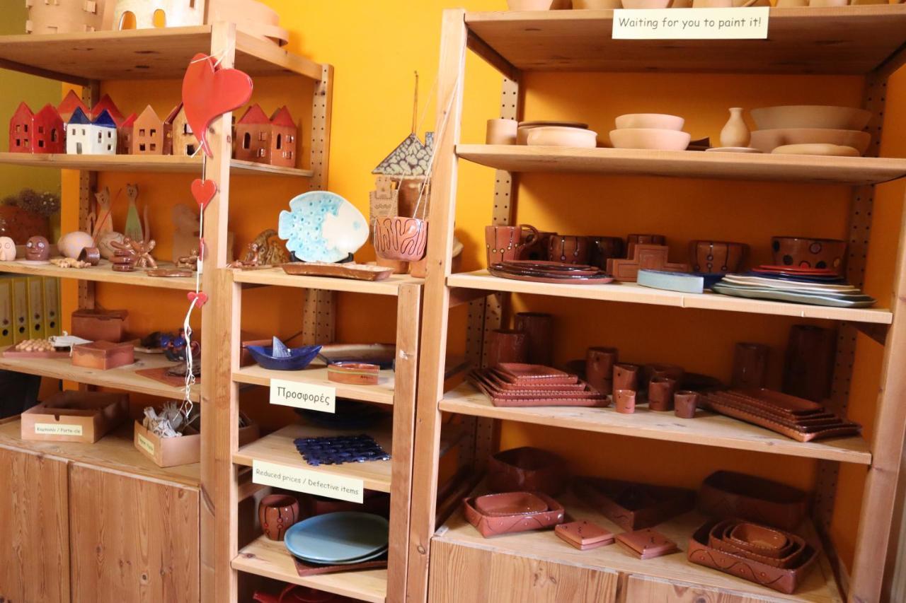 Entire Independent Maisonette Near Heraklion Pottery Classes Petrokefalo Dış mekan fotoğraf